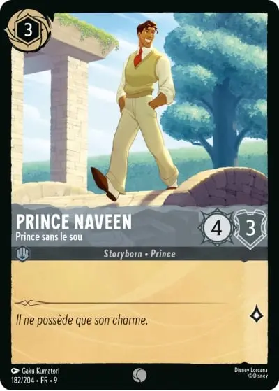 Prince Naveen - Prince sans le sou