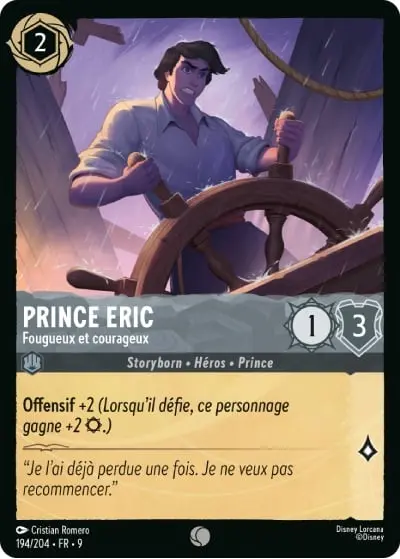 Prince Eric - Fougueux et courageux