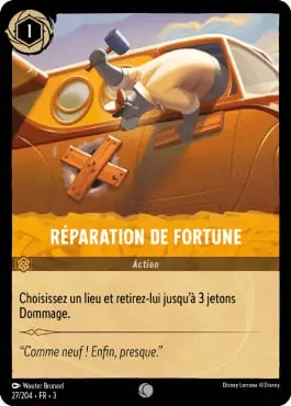 Réparation de fortune