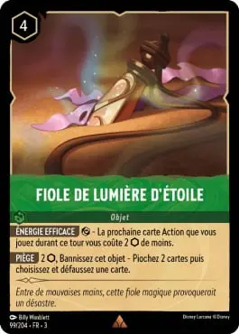 Fiole de lumière d’étoile