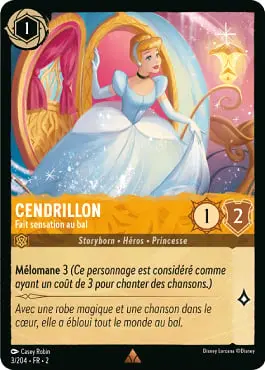 Cendrillon - Fait sensation au bal