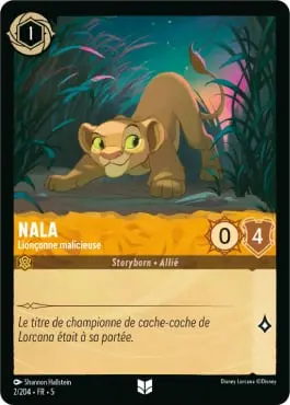 Nala - Lionçonne malicieuse