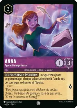 Anna - Apprentie impatiente