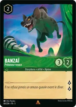 Banzaï - Prédateur vorace