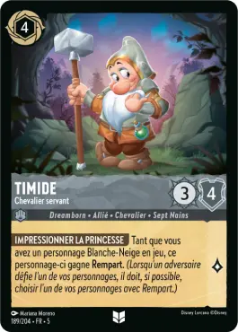 Timide - Chevalier servant