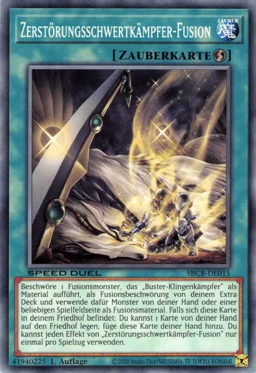 Fusion Soldat de l'Épée Destructrice