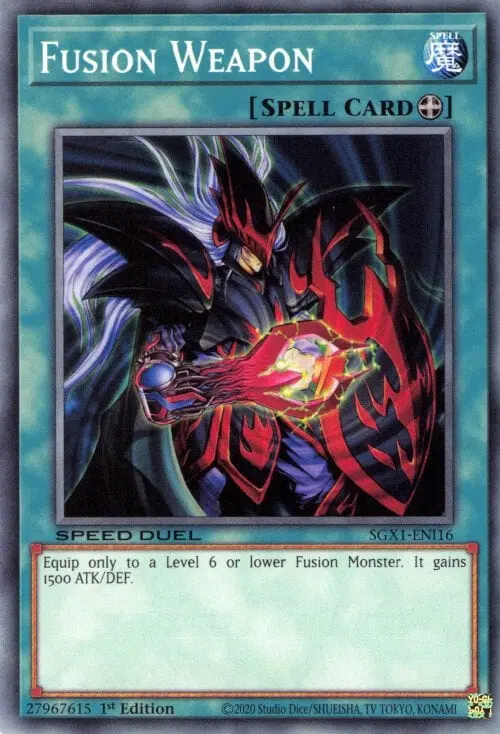 Arme de Fusion