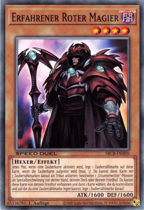 Magicien Rouge Expérimenté