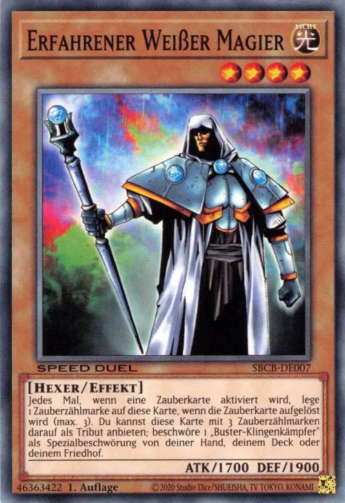 Magicien Blanc Expérimenté