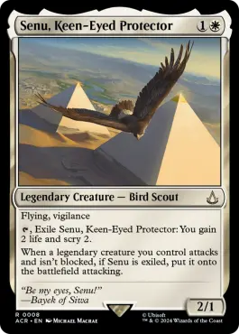 Senu, protectrice à la vue perçante