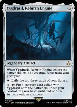 Yggdrasil, moteur de renouveau