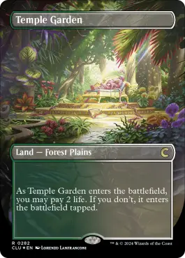 Jardin du temple