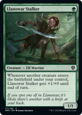 Pisteuse de Llanowar