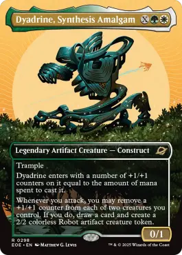 Dyadrine, amalgrame de synthèse
