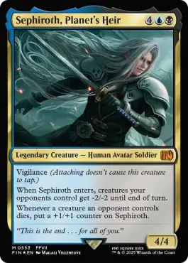 Séphiroth, héritier de la planète