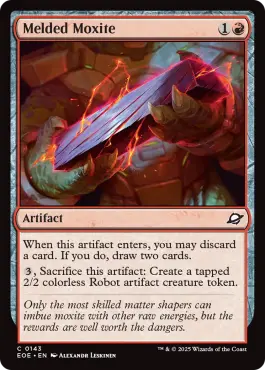 Moxite fusionnée