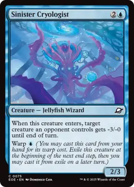 Cryologue sinistre