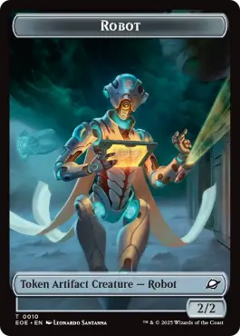 Robot / Emblème Tezzeret, capitaine cruel