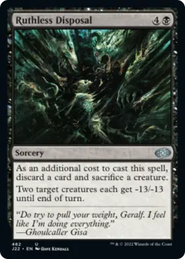 Disposition impitoyable