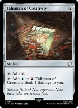 Talisman de créativité
