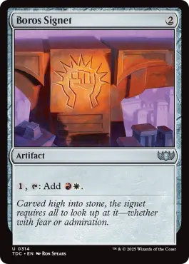 Cachet de Boros