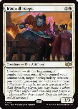 Forgeron à la volonté de fer