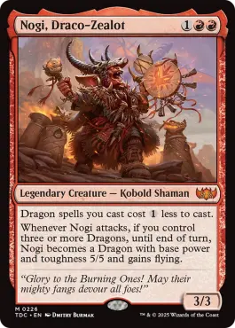 Nogi, zélateur des dragons