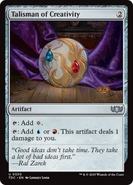 Talisman de créativité