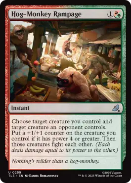 Sauvagerie du singe-cochon