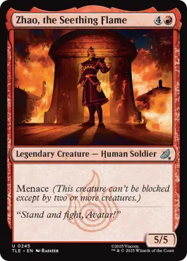 Zhao, la flamme bouillonnante
