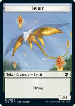 Spirit (3/3, flying) // Thopter (1/1, flying)