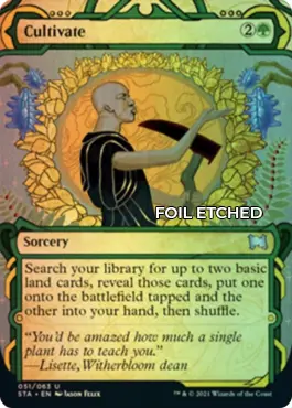 Version normale foil-etched