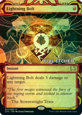 Version normale foil-etched