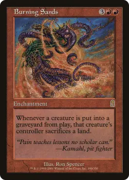 Sables brûlants