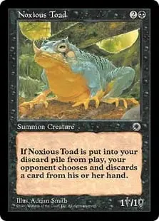 Noxious Toad