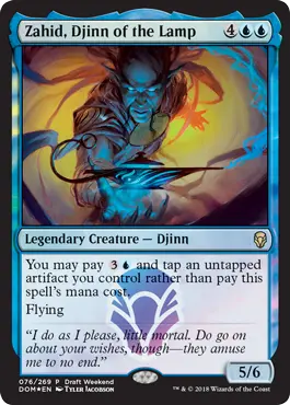 Zahid, djinn de la lampe