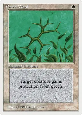 Rune de garde verte