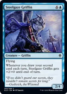 Griffon au regard d'acier