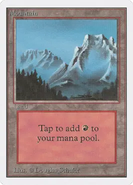 Hill on left side