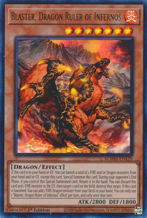 Blaster, Maître Dragon Des Brasiers