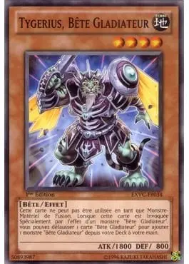 Tygerius, Bête Gladiateur