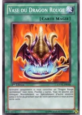 Vase du Dragon Rouge