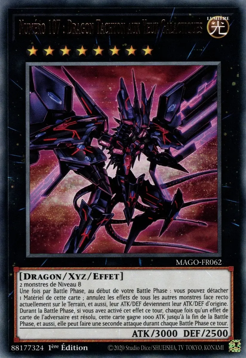 Numéro 107 : Dragon Tachyon Aux Yeux Galactiques