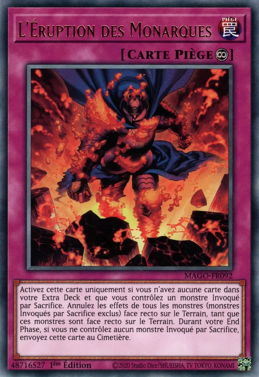 L'Eruption des Monarques