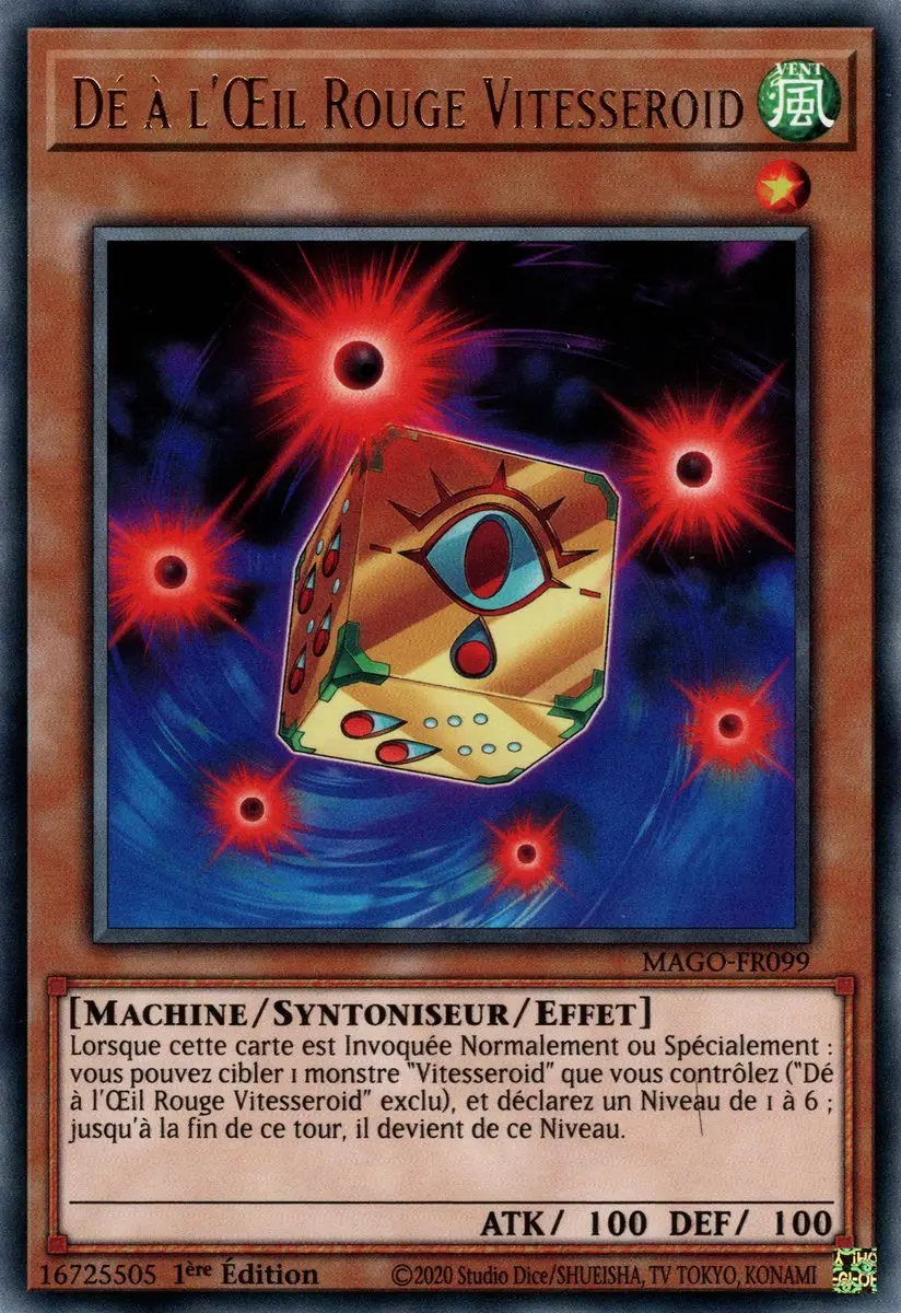 Dé à l'Œil Rouge Vitesseroid