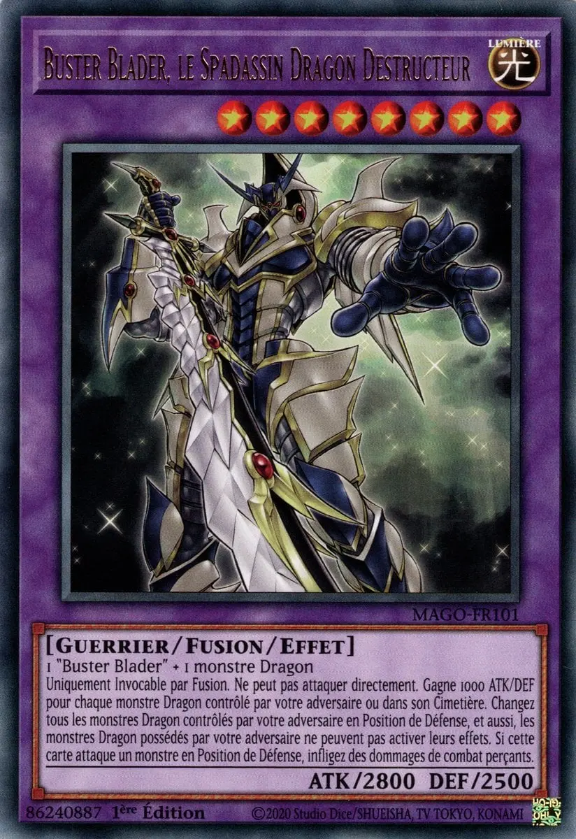 Buster Blader, le Spadassin Dragon Destructeur