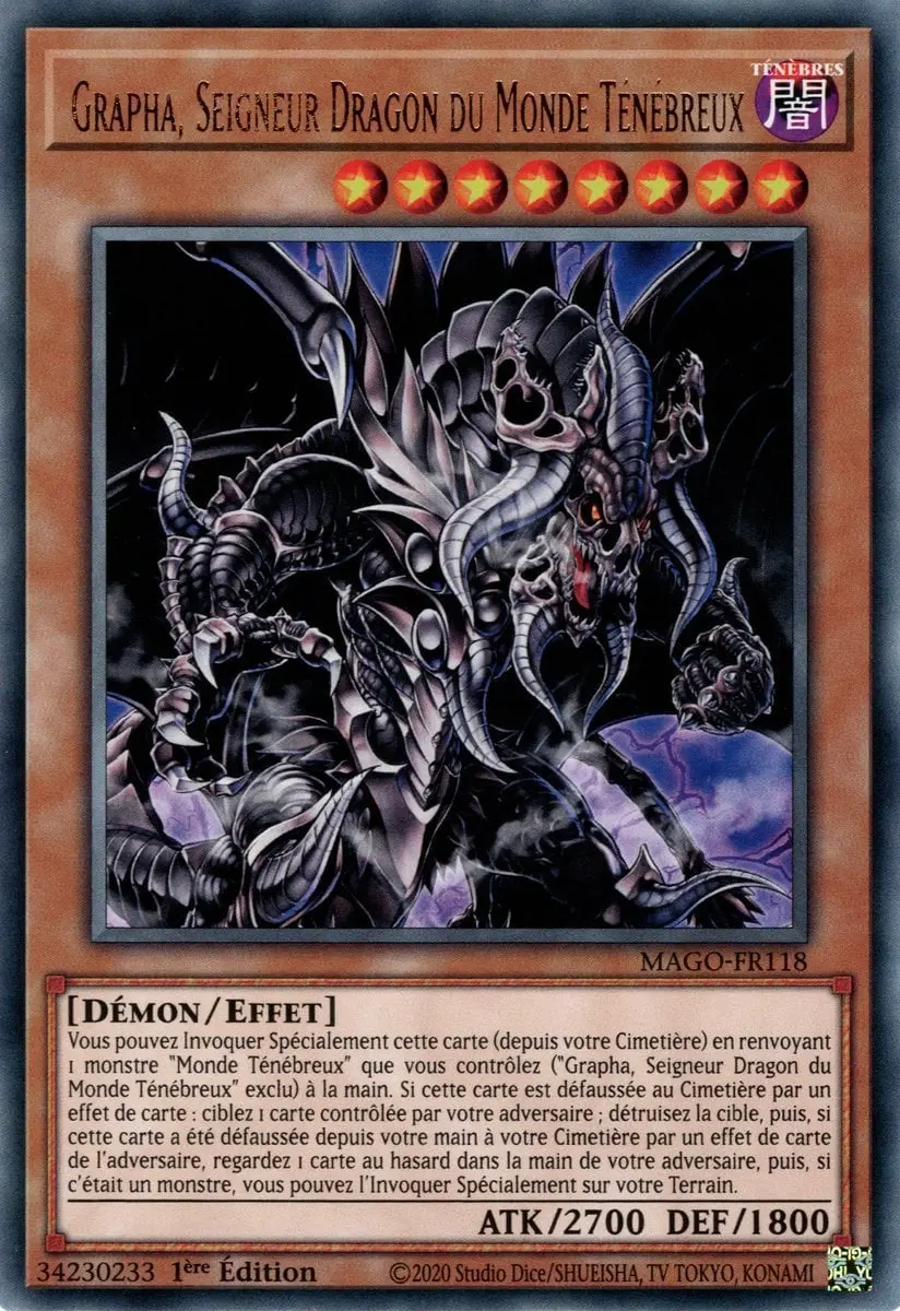 Grapha, Seigneur Dragon du Monde Ténébreux
