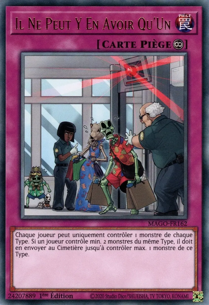Il Ne Peut Y En Avoir Qu'Un