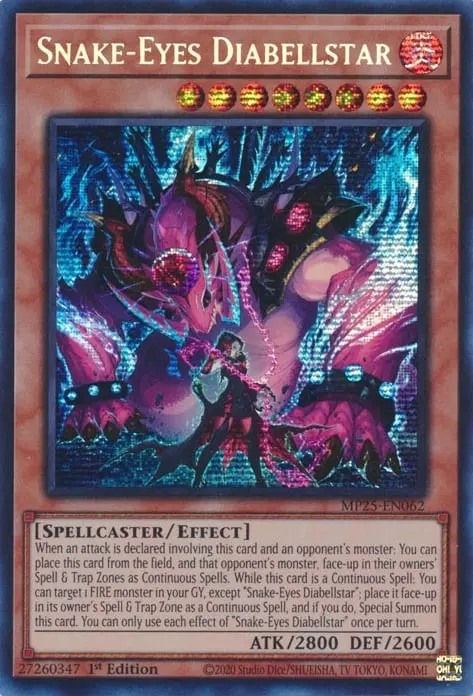 Diabellstar de l'Œil de Serpent