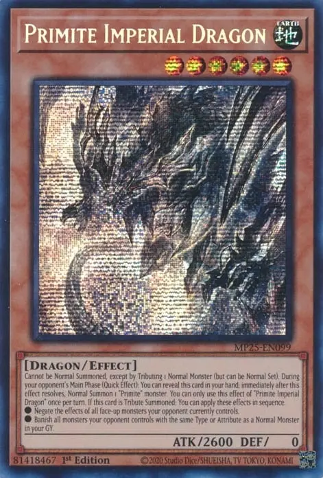 Dragon Impérial Primite